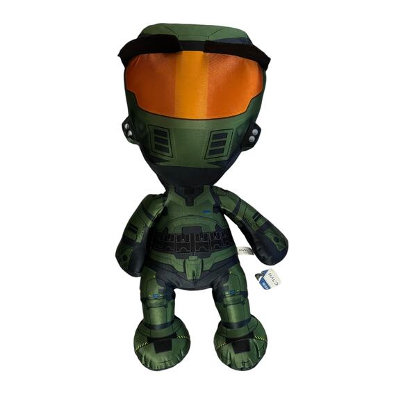 Halo Master Chief Toy Factory Video Game Plush 27" NWT - Picture 1 of 4